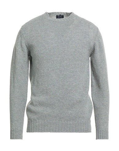 WILLIAM LOCKIE Pullover Grigio 100% Lana Vergine