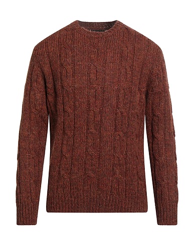OUT/FIT Pullover Ruggine 55% Acrilico, 25% Lana, 20% Lana di alpaca