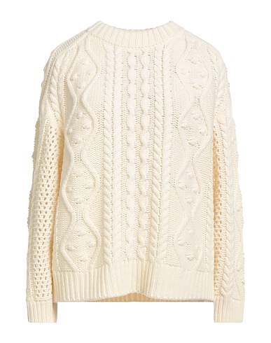 ERIKA CAVALLINI Jumper Ivory 80% Wool, 20% Polyamide