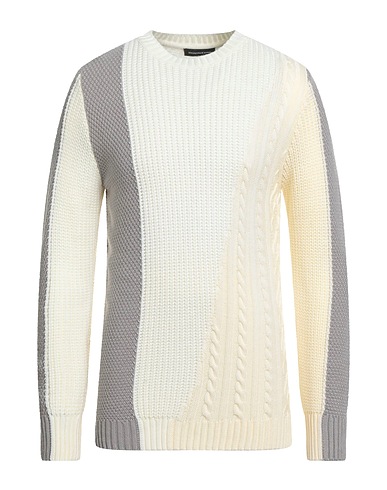 ALESSANDRO DI LORENZO Pullover Panna 40% Acrilico, 30% Lana, 30% Tencel™