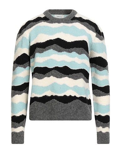 ATOMOFACTORY Pullover Celeste 53% Lana, 25% Lana di alpaca, 20% Poliammide, 2% Elastan