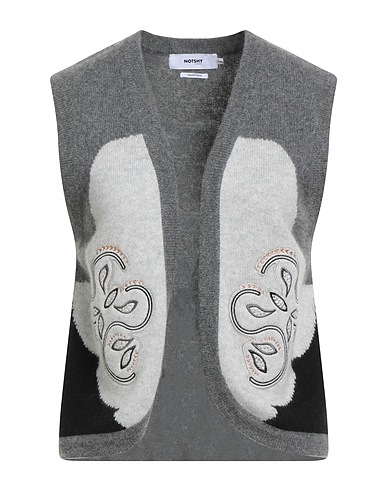 NOTSHY Cardigan Grey 100% Cashmere