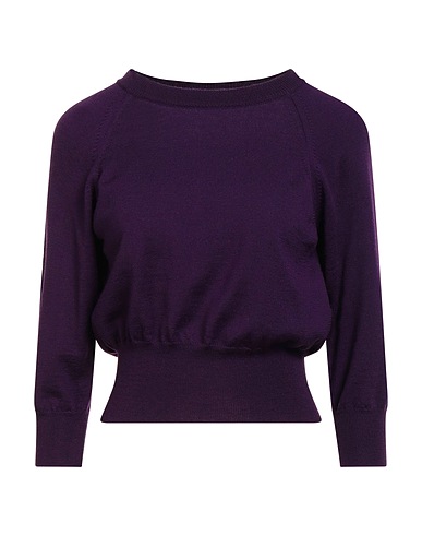 JUCCA Pullover Viola 100% Lana Vergine