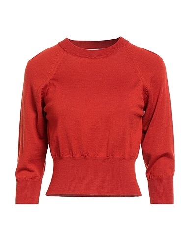 JUCCA Pullover Mattone 100% Lana Vergine
