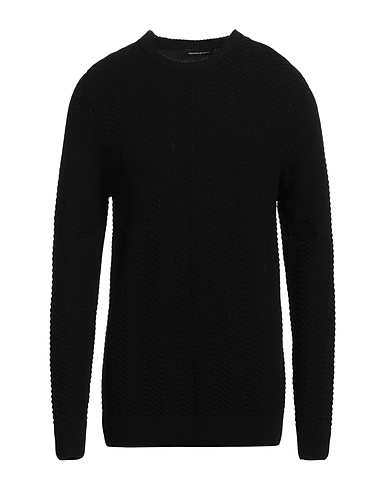 ALESSANDRO DI LORENZO Pullover Nero 40% Acrilico, 30% Lana, 30% Tencel™