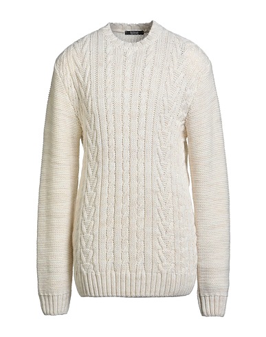 BOMBOOGIE Pullover Avorio 50% Acrilico, 50% Lana