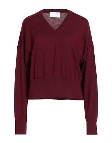 DANIELE FIESOLI Jumper COLLEZIONE N_01 Burgundy 100% Merino Wool
