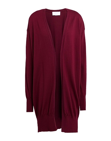 DANIELE FIESOLI Cardigan COLLEZIONE N_01 Bordeaux 100% Lana Merino