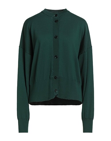 DANIELE FIESOLI Cardigan COLLEZIONE N_01 Dark green 100% Merino Wool