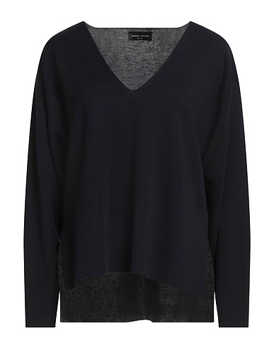 ROBERTO COLLINA Pullover Marineblau 100% Merinowolle