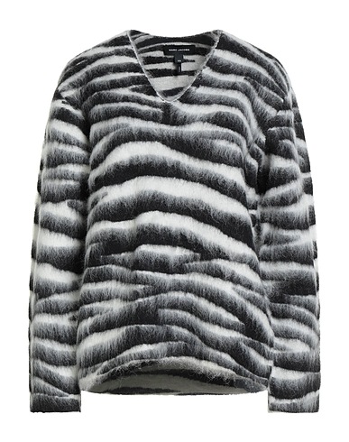 MARC JACOBS Sweater Black 57% Merino Wool, 30% Mohair wool, 12% Nylon, 1% Elastane