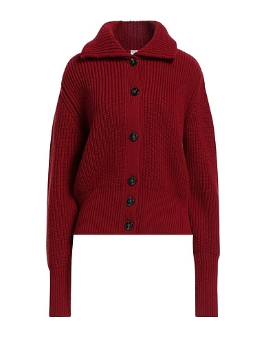 TRUE NYC® Cárdigan Burdeos 100% Lana