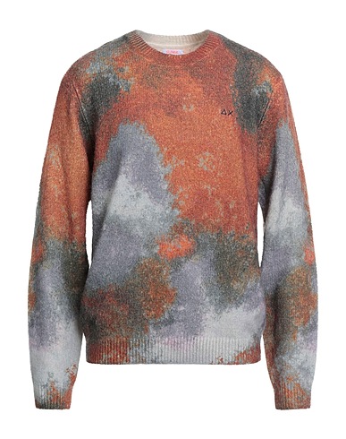 SUN 68 Pullover Braun 53% Merinowolle, 30% Polyamid, 17% Alpakawolle