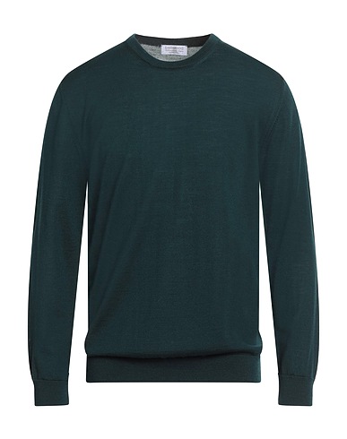 BELLWOOD Jumper Dark green 100% Merino Wool