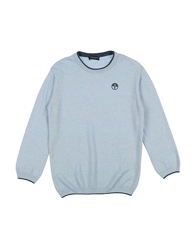 NORTH SAILS Jumper Sky blue 35% Polyamide, 30% Viscose, 30% Wool, 5% Cashmere