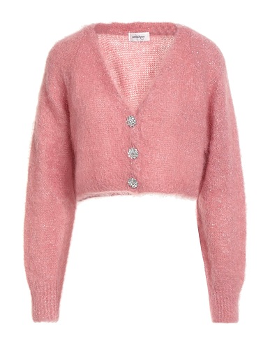 OTTOD'AME Cardigan Antique rose 78% Mohair wool, 16% Polyamide, 4% Polyester, 2% Elastane