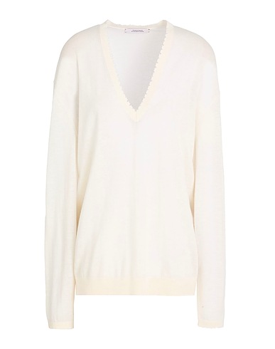 DOROTHEE SCHUMACHER Sweater Ivory 70% Virgin Wool, 30% Cashmere