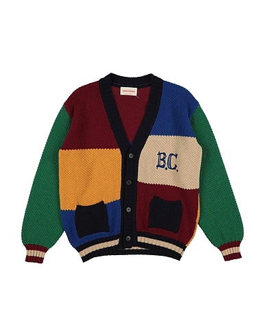 BOBO CHOSES Cardigan Burgundy 35% Recycled polyamide, 30% Viscose, 25% Wool, 5% Cashmere, 5% Recycled wool