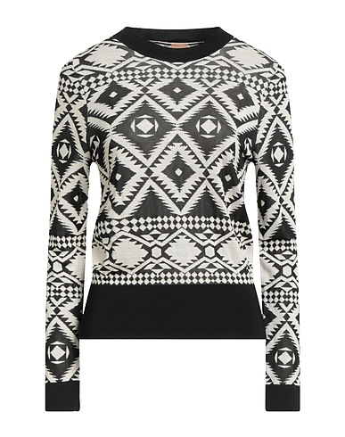 BOSS Jumper Black 61% Recycled viscose, 39% Virgin Wool