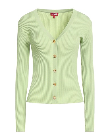 STAUD Cardigan Lime green 65% Viscose, 35% Nylon