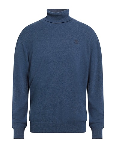 NORTH SAILS Polo neck Slate blue 35% Polyamide, 30% Wool, 30% Viscose, 5% Cashmere