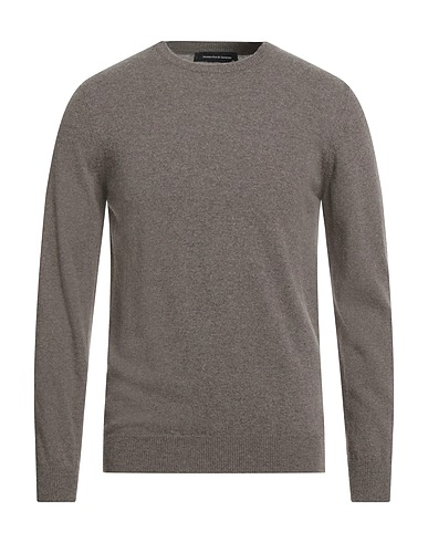 ALESSANDRO DI LORENZO Jumper Taupe 30% Wool, 30% Viscose, 20% Cashmere, 20% Polyamide