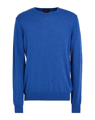 ALESSANDRO DI LORENZO Pullover Blu navy 30% Lana, 30% Viscosa, 20% Cachemire, 20% Poliammide
