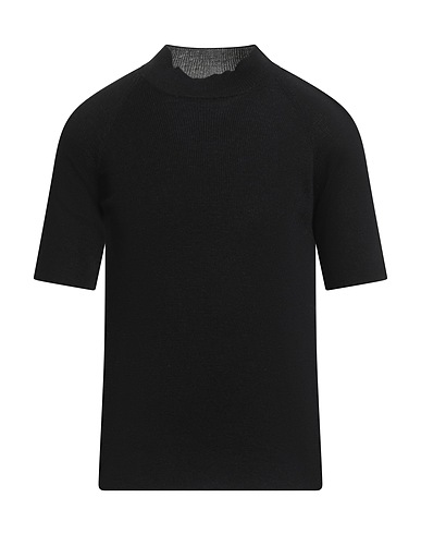 GRIFONI Pullover Nero 100% Lana Vergine