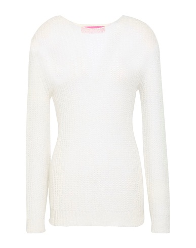 PINK MEMORIES Pullover Off white 36% Acrilico, 30% Lana mohair, 30% Poliammide, 4% Lana
