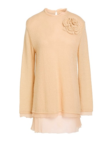 ERMANNO SCERVINO Jumper Beige 40% Acrylic, 30% Mohair wool, 30% Polyamide