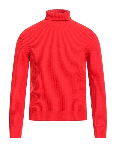 GRP Polo neck Red 90% Merino Wool, 10% Cashmere