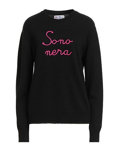 MC2 SAINT BARTH Pullover APRÈS-SKI COLLECTION Nero 45% Lana, 30% Viscosa, 15% Poliammide, 10% Cachemire