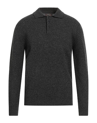 BEAMS Jumper Charcoal 100% Wool