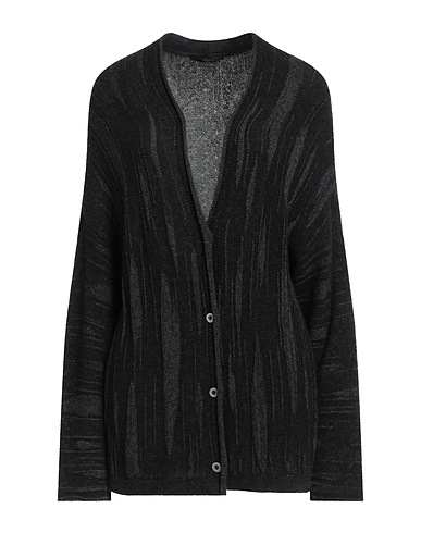 TRANSIT Cardigan Black 80% Virgin Wool, 20% Polyamide
