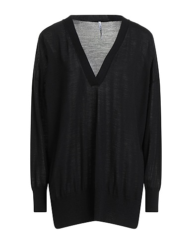 LIVIANA CONTI Jumper Black 100% Virgin Wool