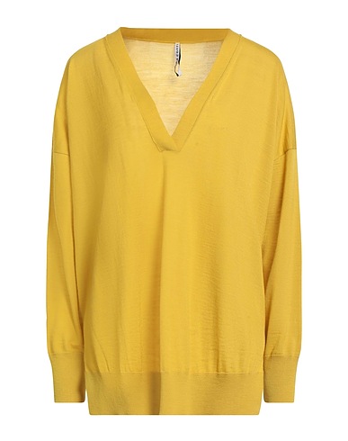 LIVIANA CONTI Pullover Senape 100% Lana Vergine