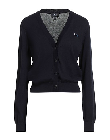 A.P.C. Cardigan Midnight blue 100% Cotton