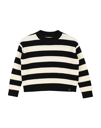 CALVIN KLEIN JEANS Jumper Black 64% Cotton, 26% Acrylic, 10% Wool