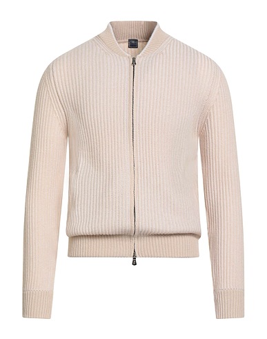 FEDELI Cardigan Beige 100% Cashmere