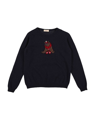 ALTEA Pullover Blu navy 100% Lana Vergine