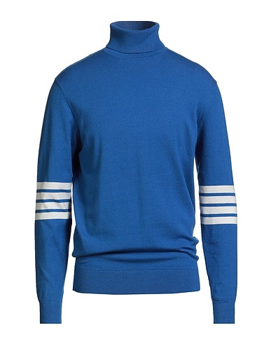 RICHMOND X Polo neck Blue 52% Viscose, 28% Polyester, 20% Nylon