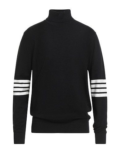 RICHMOND X Polo neck Black 52% Viscose, 28% Polyester, 20% Nylon