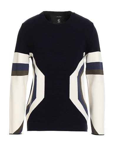 STORIES  Milano Jumper Midnight blue 70% Viscose, 20% Wool, 7% Nylon, 3% Elastane