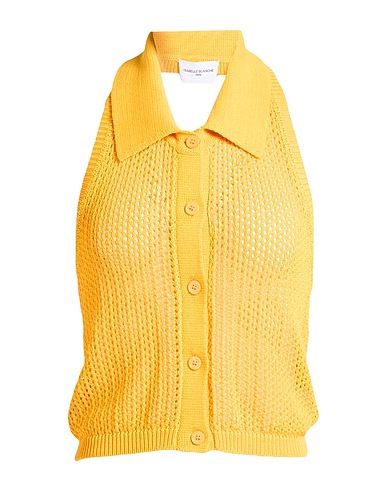 ISABELLE BLANCHE Paris Top Orange 90% Viscose, 10% Cashmere