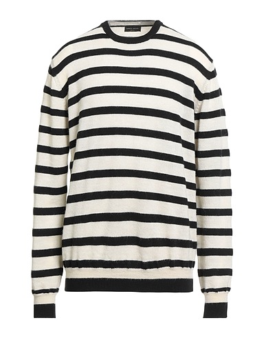 ROBERTO COLLINA Jumper Black 70% Wool, 30% Baby alpaca wool