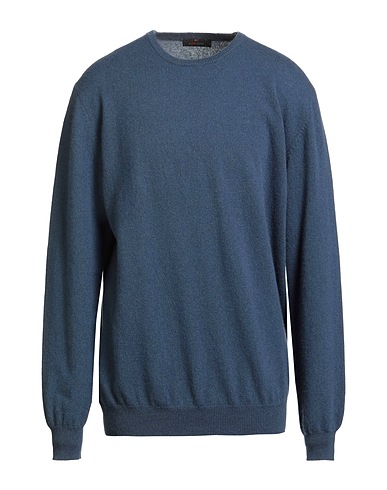 WOOLZONE Cashmere jumper Slate blue 100% Cashmere