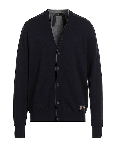 N°21 Cardigan Midnight blue 100% Virgin Wool