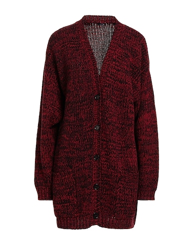 ASPESI Cardigan Red 100% Virgin Wool