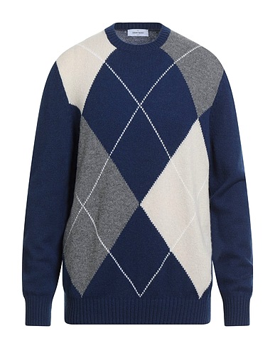 GRAN SASSO Jumper Navy blue 100% Virgin Wool