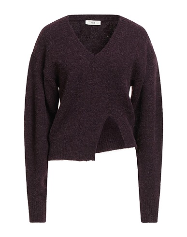 SUOLI Jumper Plum 34% Acrylic, 30% Alpaca wool, 22% Polyamide, 12% Wool, 2% Elastane